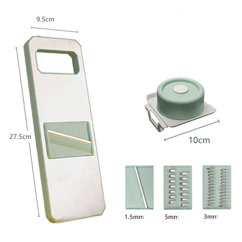 Multifunction 5 in 1 Stainless Steel Vegetable Cutter